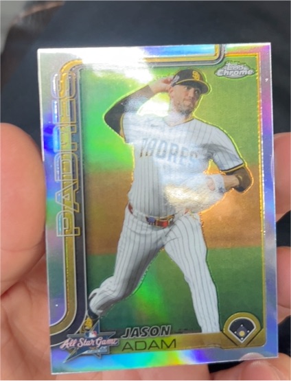2025 Topps Chrome #Jason Adam — front
