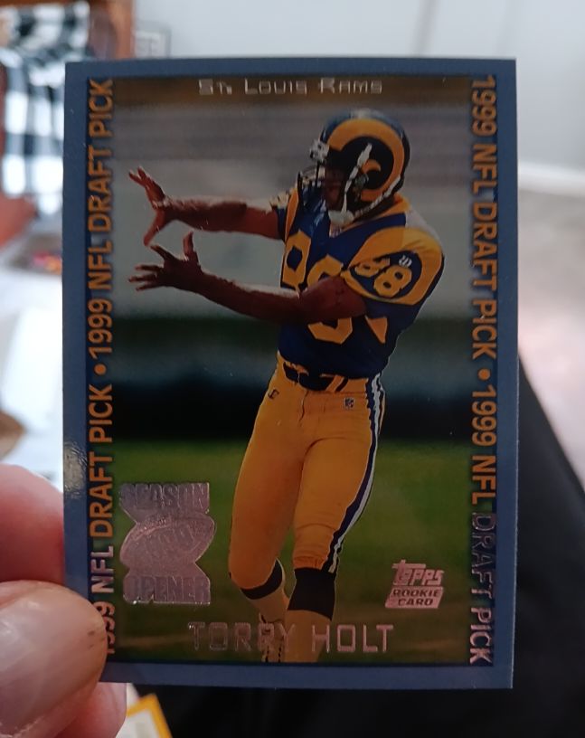 1999 Topps #343 Torry Holt — front