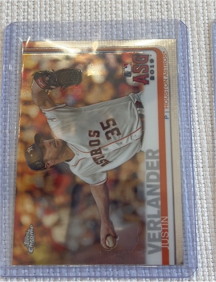 2019 Topps Chrome Update #85 Justin Verlander — front