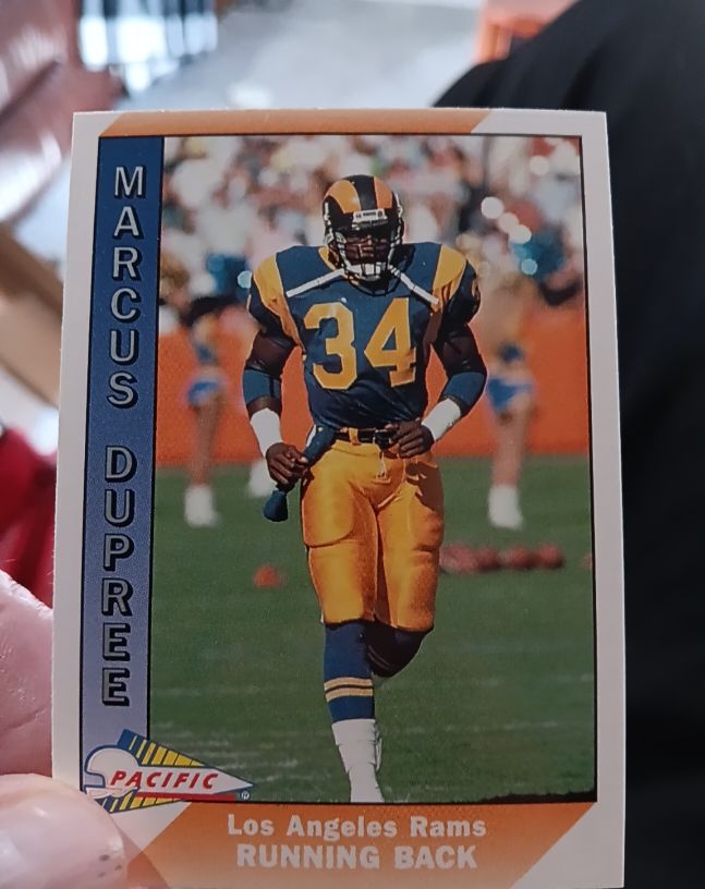 1991 Pacific #248 Marcus Dupree — front