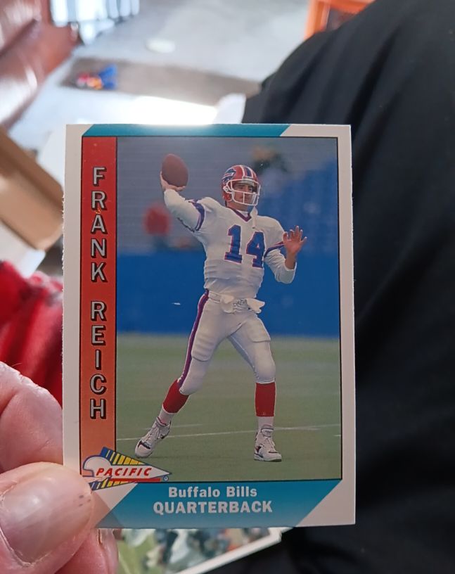 1991 Pacific #36 Frank Reich — front