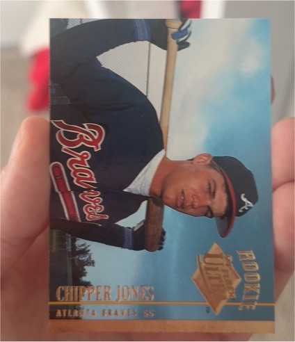 1994 Fleer Ultra #152 Chipper Jones — front