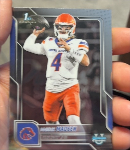2025 Bowman University Chrome #24 Maddux Madsen — front