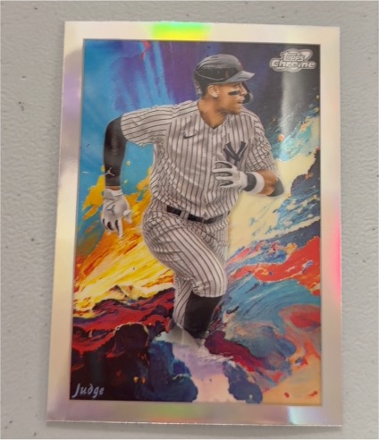 2024 Topps Chrome Cosmic #19 Aaron Judge — front