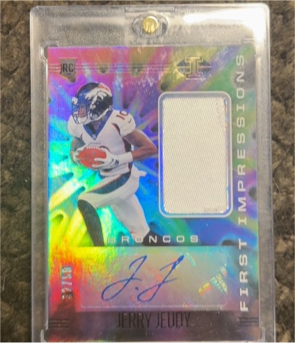 2020 Panini Illusions First Impressions #Jerry Jeudy — front