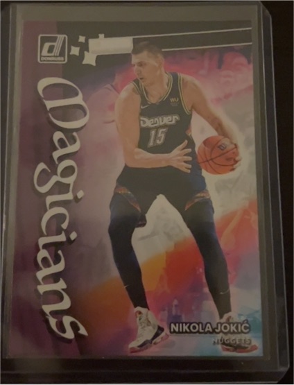 2022-23 Donruss #4 Nikola Jokic Magicians — front