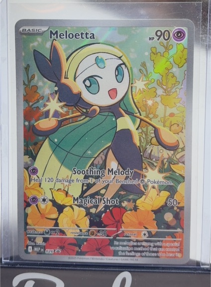 2025 Pokémon MEP #026 Meloetta — front