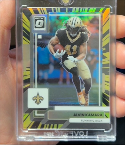 2022 Panini Donruss Optic #140 Alvin Kamara — front
