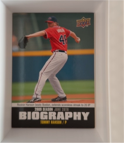 2010 Upper Deck Season Biography #SB-103 Tommy Hanson — front