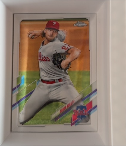 2021 Topps Chrome #46 Aaron Nola — front