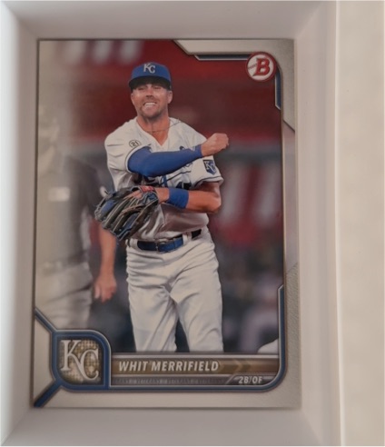 2022 Bowman #42 Whit Merrifield — front
