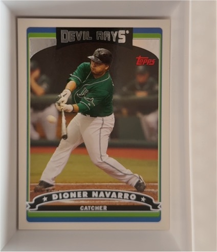 2006 Topps Update #UH21 Dioner Navarro — front