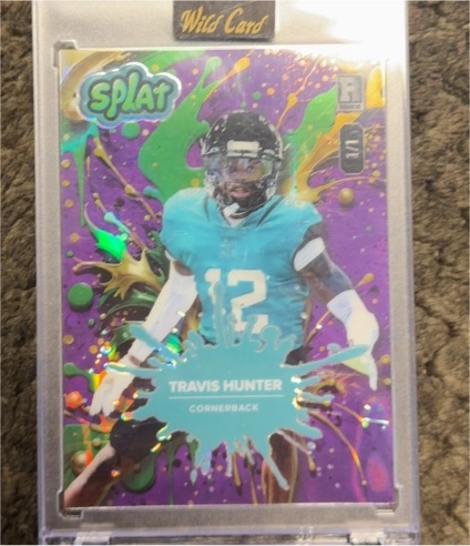 2025 Wild Card Splat #SPLAT Travis Hunter — front