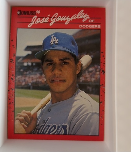 1990 Donruss #314 Jose Gonzalez — front