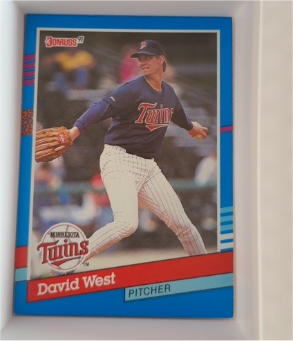 1991 Donruss #264 David West — front