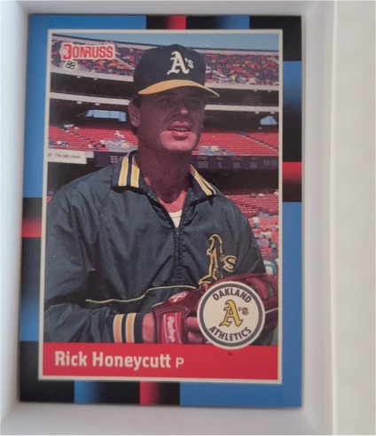 1988 Donruss #590 Rick Honeycutt — front