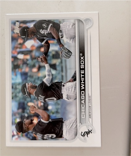 2022 Topps #255 Chicago White Sox — front