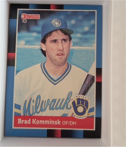 1988 Donruss #583c Brad Komminsk — front