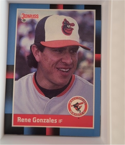 1988 Donruss #582 Rene Gonzales — front