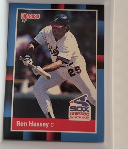 1988 Donruss #580b Ron Hassey — front