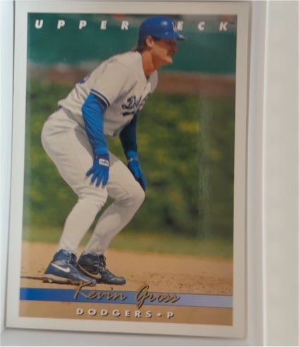 1993 Upper Deck Kevin Gross Dodgers P — front