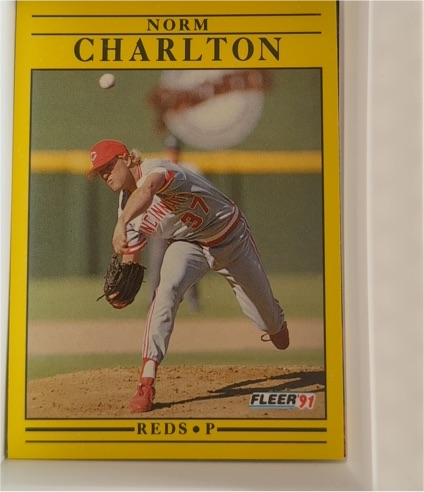 1991 Fleer #60 Norm Charlton — front