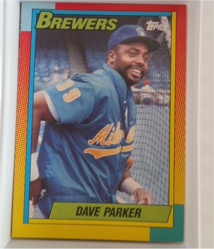 1990 Topps Traded #86T Dave Parker — front