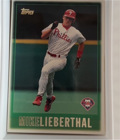 1997 Topps #56 Mike Lieberthal — front