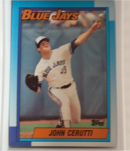 1990 Topps #414 John Cerutti — front