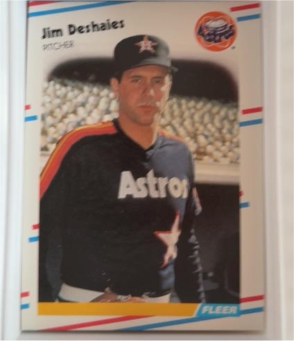 1988 Fleer #446 Jim Deshaies — front
