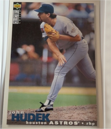 1995 Upper Deck Collector's Choice #108 John Hudek — front
