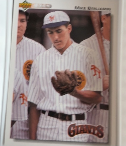 1992 Upper Deck #268 Mike Benjamin — front