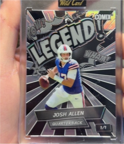 2025 Wild Card Comix #Josh Allen Legend — front