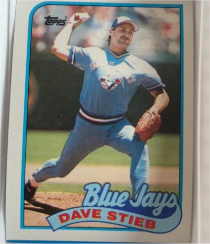 1989 Topps #460 Dave Stieb — front