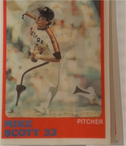 1988 Sportflics #66 Mike Scott — front