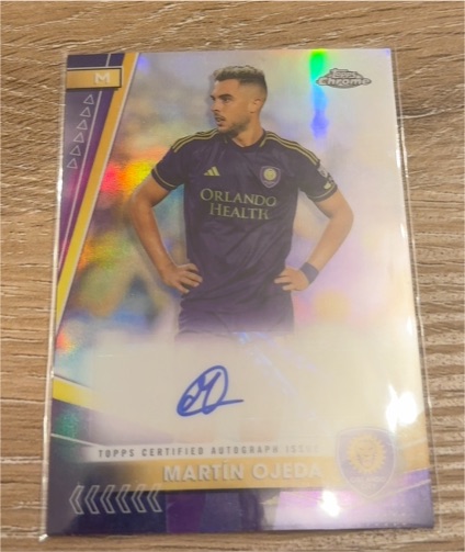 2024 Topps Chrome MLS #CA-MO Martin Ojeda — front