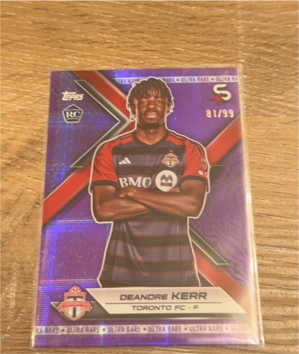 2024 Topps MLS Superstars #S Deandre Kerr — front