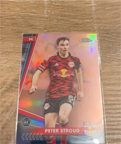 2024 Topps Chrome MLS #68 Peter Stroud — front