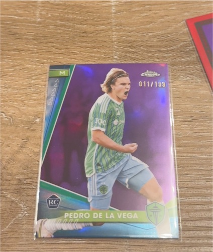 2024 Topps Chrome MLS #34 Pedro De La Vega — front