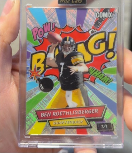 2025 Wild Card Comix #ACBRB-BR Ben Roethlisberger — front