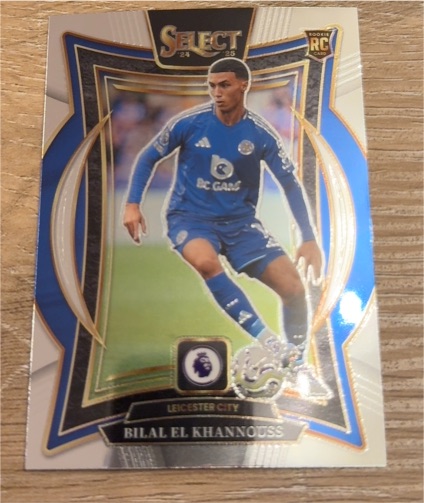 2024-25 Panini Select Premier League #92 Bilal El Khannouss — front