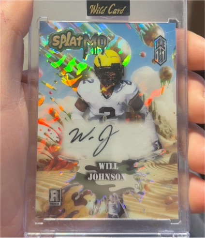 2025 Wild Card Splat MO # Will Johnson — front
