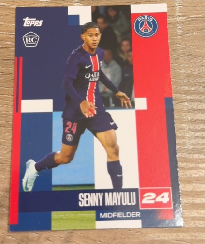 2024 Topps #24 Senny Mayulu — front