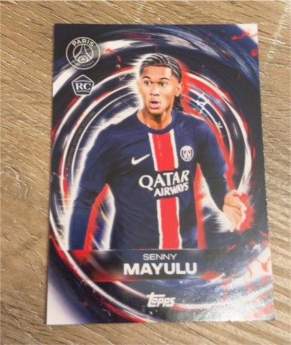 2024-25 Topps #RC Senny Mayulu — front