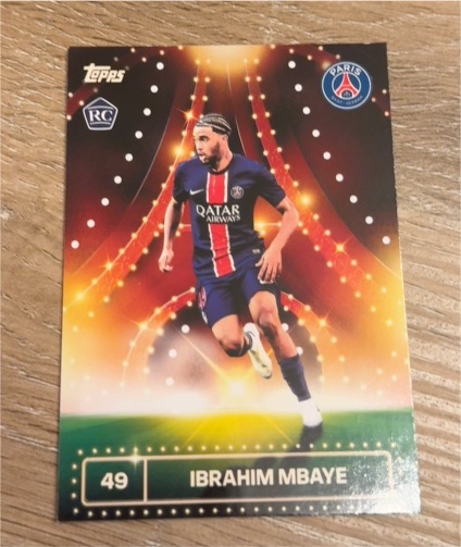 2024-25 Topps #49 Ibrahim Mbaye — front