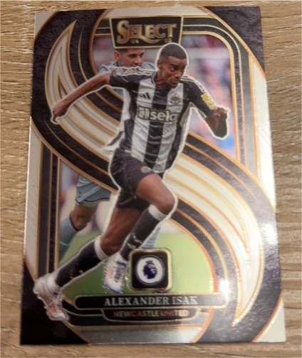 2024-25 Panini Select Premier League #186 Alexander Isak — front