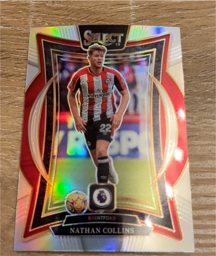 2024-25 Panini Select Premier League #3 Nathan Collins — front