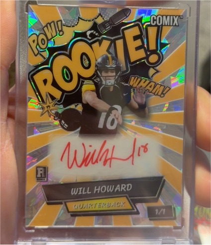 2025 Wild Card Comix Rookie #Will Howard — front