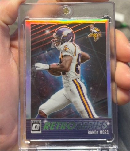 2021 Donruss Optic Retro Series #RS-RM Randy Moss — front