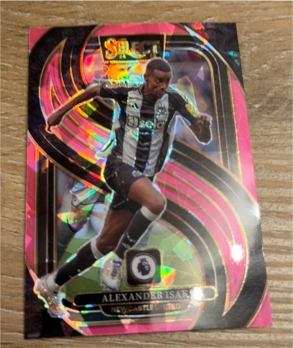 2024-25 Panini Select Premier League Mezzanine #186 Alexander Isak — front